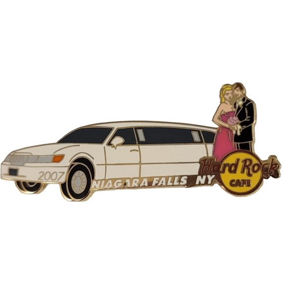 Hard Rock Cafe Jewelry - 2007 Hard Rock Cafe Niagara Falls, NY, Limo Pin E80
